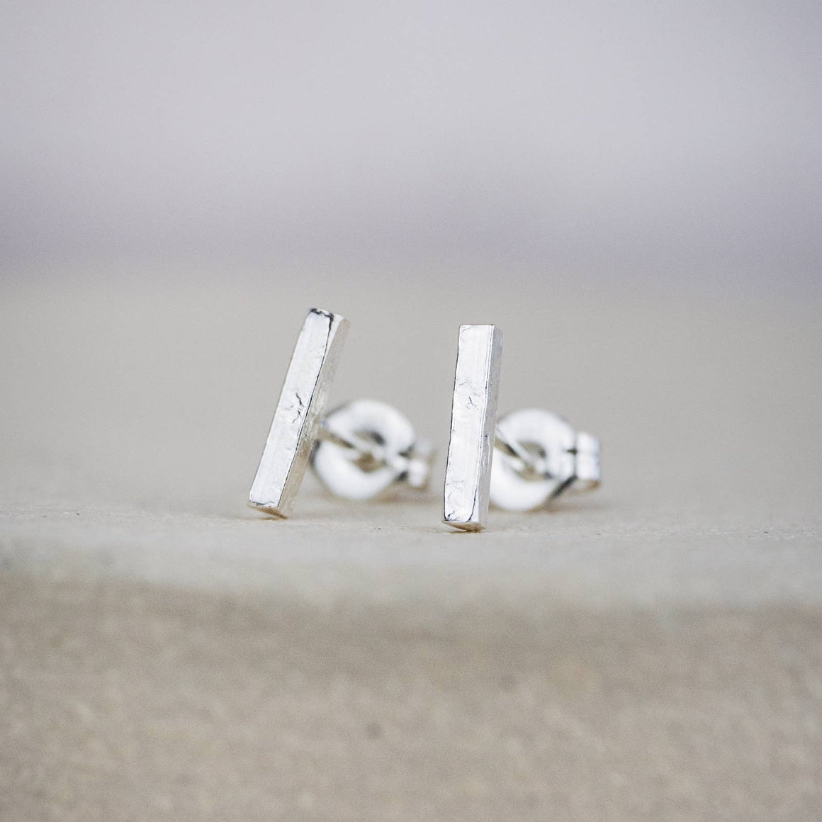 STERLING SILVER MINI STICK STUDS