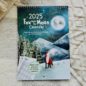 FOX UNDER THE MOON CALENDARS - TWO OPTIONS