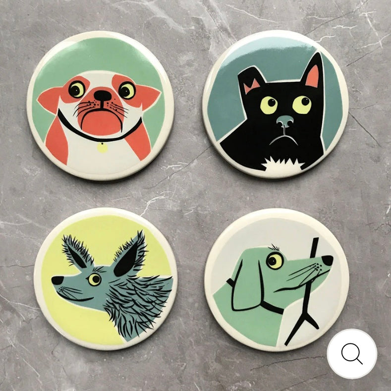 DOG COASTERS