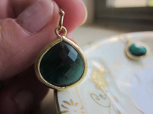 EMERALD GREEN EARRINGS