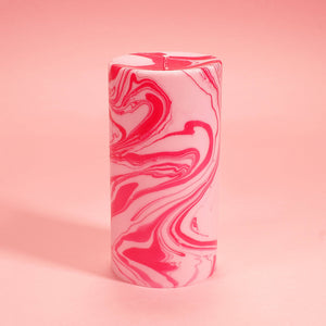 LOVERDOSE MARBLE PILLAR CANDLE