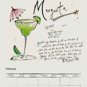 ANNA WRIGHT COCKTAIL CALENDAR 2025