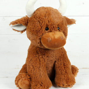 HIGHLAND COW PLUSH BABY TOY - 30cm