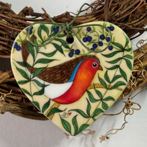 CERAMIC BIRD COASTERS AND HANGERS