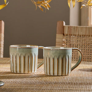 MODA MUG - SET OF TWO -  NATURAL