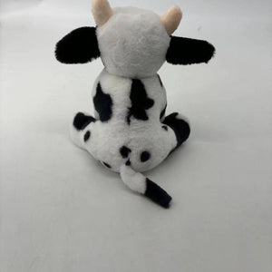 BLACK AND WHITE DAIRY COW -MINI SOFT PLUSH TOY - 11cm