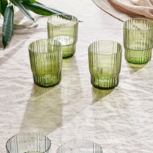 FALI TUMBLERS - OLIVE - SET OF 4