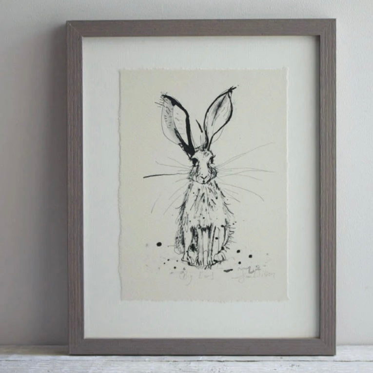 RABBIT - BIG EARS PRINT