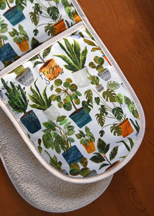 HOUSEPLANTS OVEN GLOVES