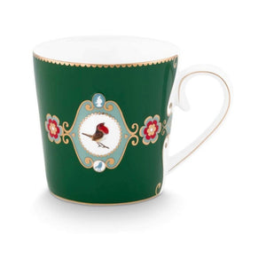 PIP STUDIO LOVE BIRDS MINI MUGS IN GREEN