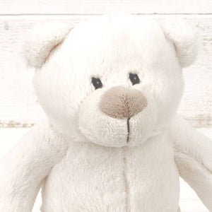 BEAR - CREAM PLUSH SIFT BABY TOY - 21.5cm