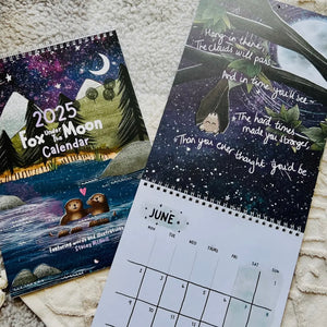 FOX UNDER THE MOON CALENDARS - TWO OPTIONS