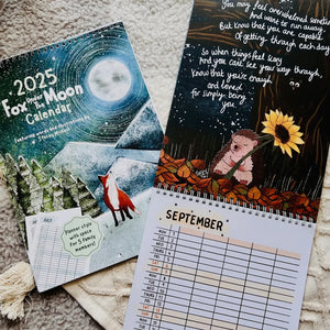 FOX UNDER THE MOON CALENDARS - TWO OPTIONS