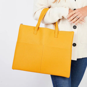 TUCUMAN TOTE BAG - MUSTARD