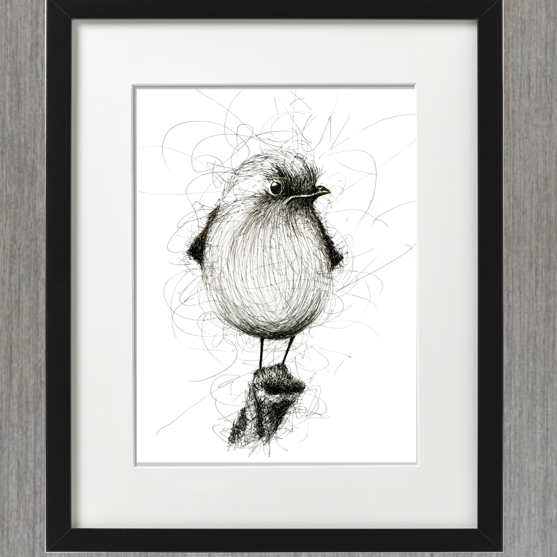 ROBIN PEN & INK - LIMITED EDITION PRINT