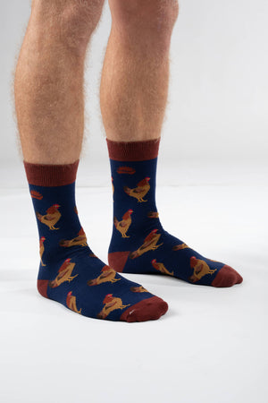 BAMBOO SOCKS | CHICKEN SOCKS | FARM ANIMAL SOCKS