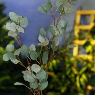 ARTIFICIAL GREEN EUCALYPTUS STEM - 115CM