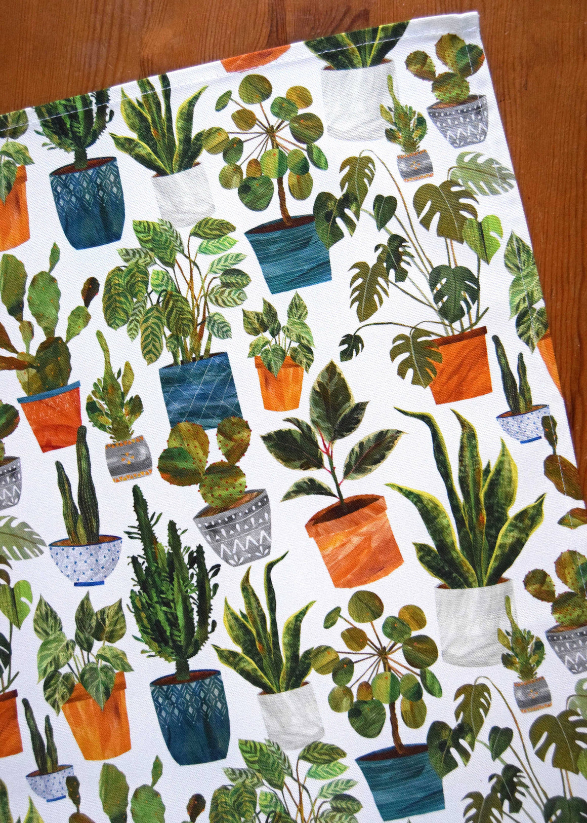 HOUSEPLANTS TEA TOWEL/COTTON