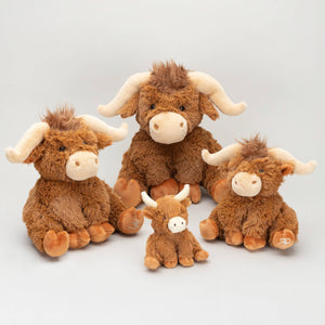 HORNED HIGHLAND COW - 23 CM