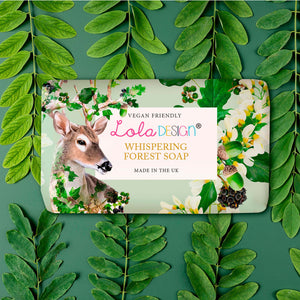 WHISPERING FOREST SOAP BAR - VEGAN FRIENDLY