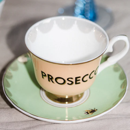 TEACUP AND SAUCER - PROSECCO