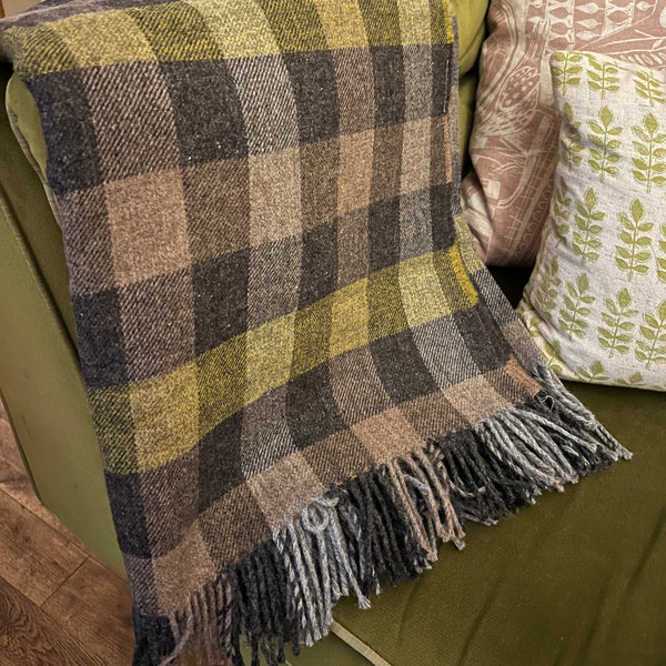 WOVEN WOOL BLANKETS - FOUR DESIGNS - Feather & Twigs