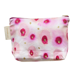 ANNA WRIGHT MAKEUP BAG - “IN THE PINK”